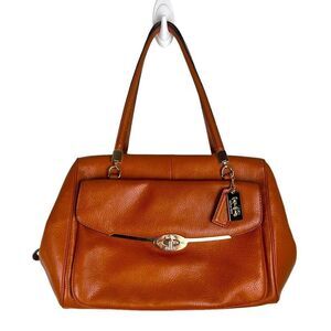 Coach NWOT Leather Madison Madeline East/West Satchel 25166 GORGEOUS!